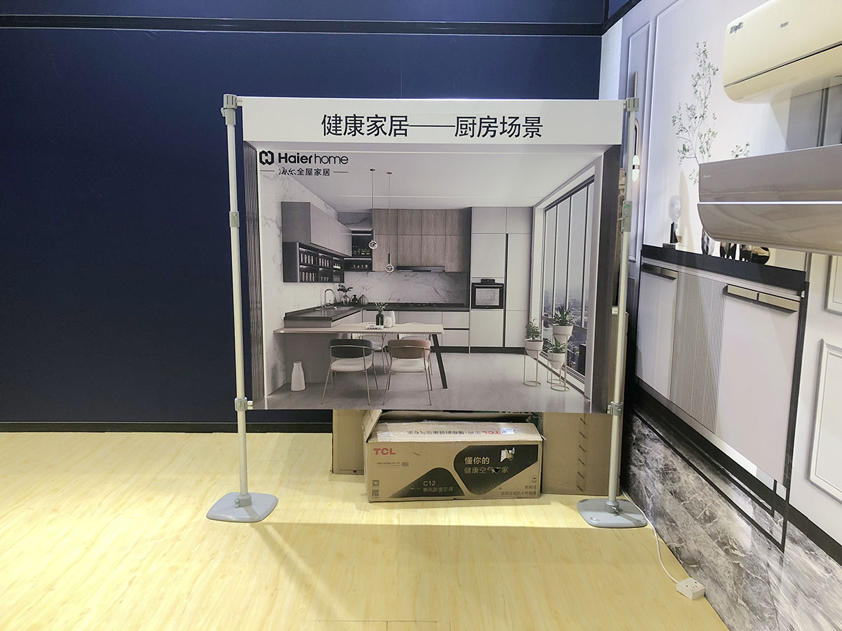 快展架搭建-展会背景板-展位搭建